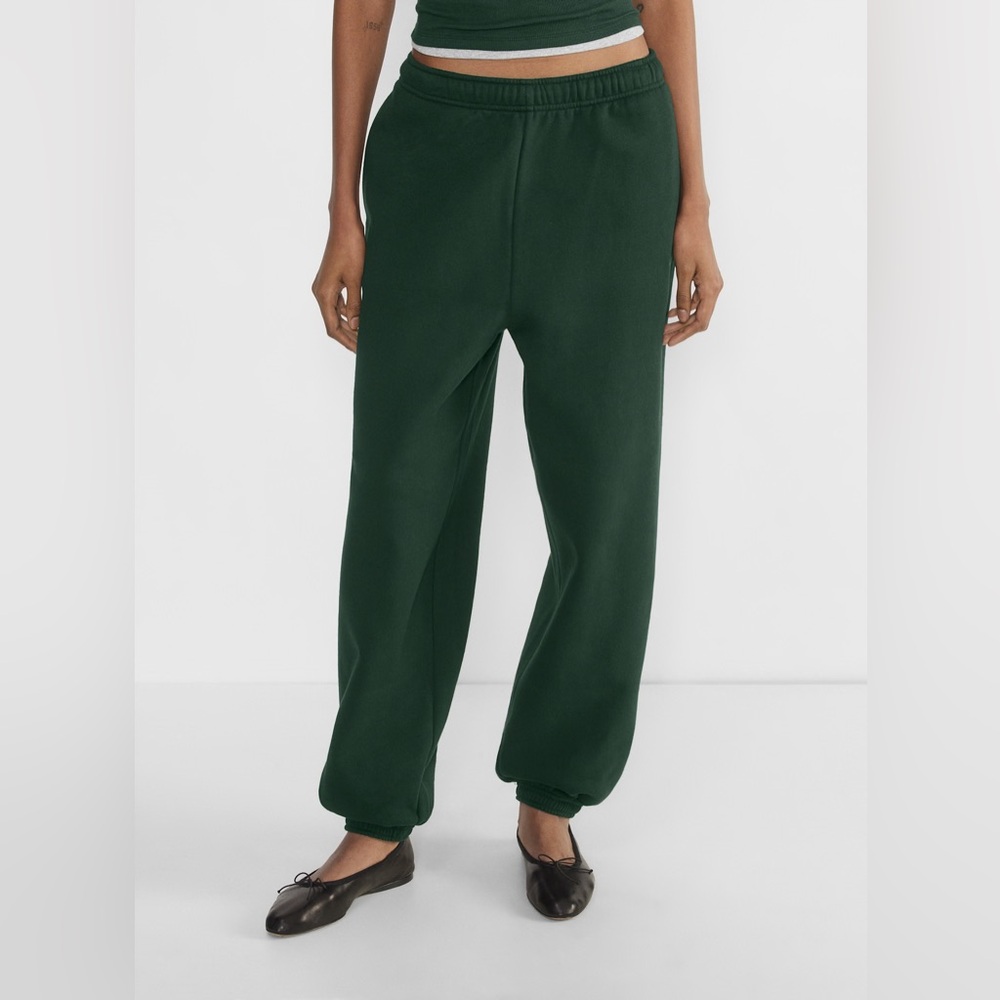 Aritzia Cozy Sweatfleece Mega Jogger in Scarab
